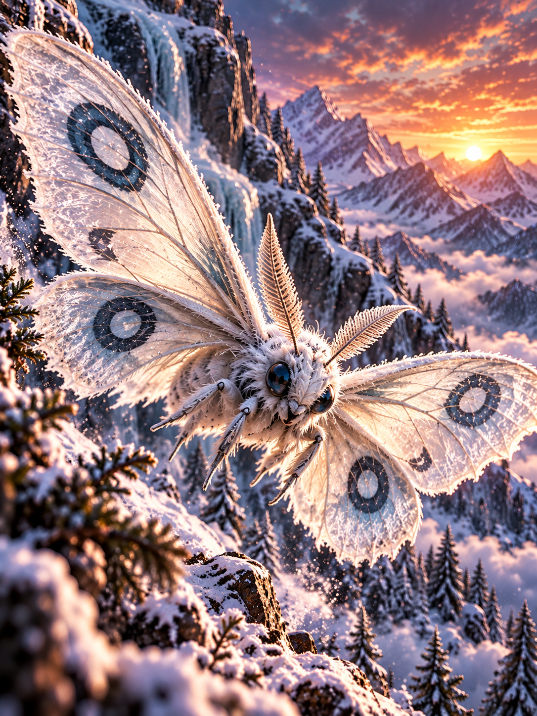 PICO Genesis #045 — Whiteout Moth